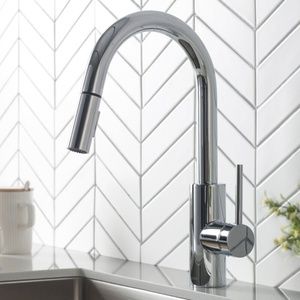 KRAUS Chrome Kitchen Faucet NEW